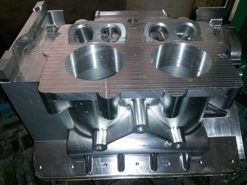 Cnc machining aluminium engine cylinder rapid prototyping  precision auto parts
