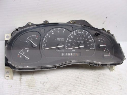 Ford ranger explorer instrument cluster w/ tach speedometer gauges 95 96 97 152k
