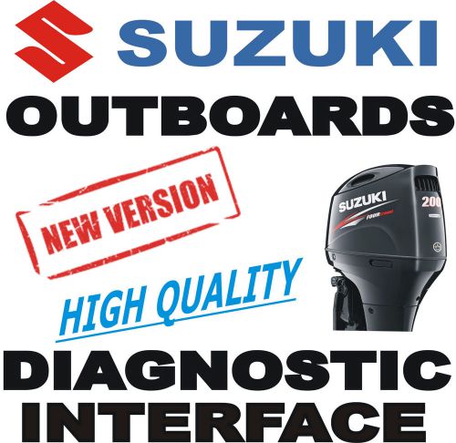 Suzuki outboard diagnostic kit cable interface usb sds