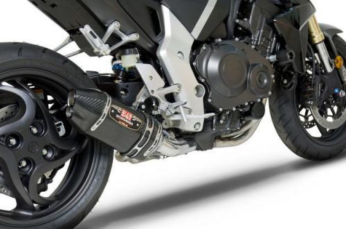 Yoshimura r-77d race 3/4 exhaust carbon fiber for honda cb1000r abs 11-13