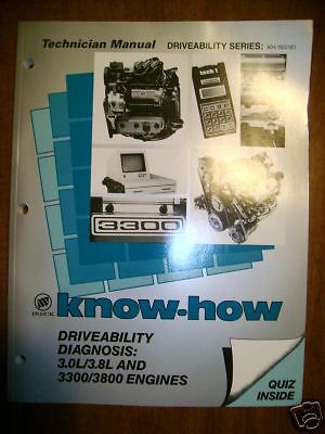 Buick driveability diagnosis 3.0l 3.8l + training book