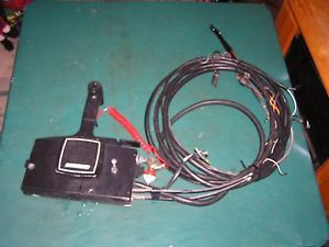 Quicksilver throttle shift control assy with 14ft cable
