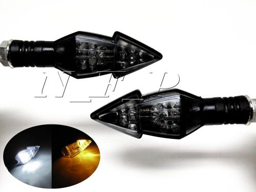 Smoke led turn signals &amp; daytime running lights for sports bikes motorcycles
