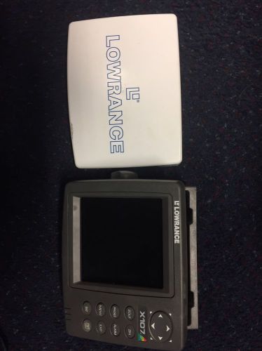 Lowrance X107C DF Sounder- Transducer and Cables, image 1