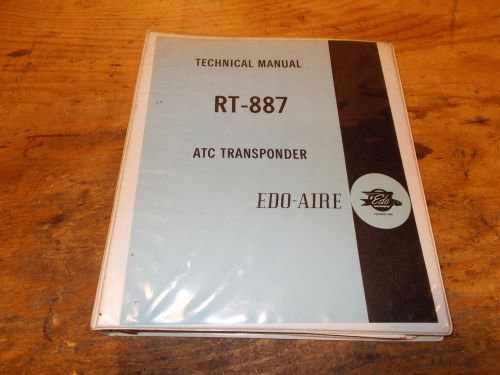 Edo aire rt 887 transponder technical manual