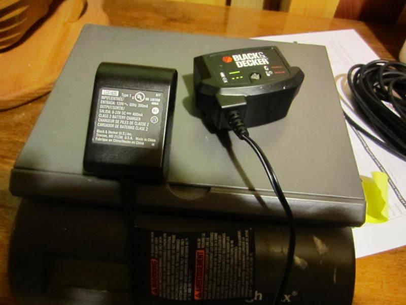 Black & decker  / lithium battery charger / 20 volt charger / 