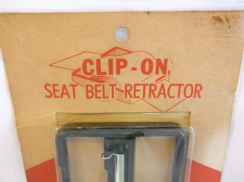 Vintage 1950's 1960' seat belt retractor's. mint on card. l@@k no reserve. 