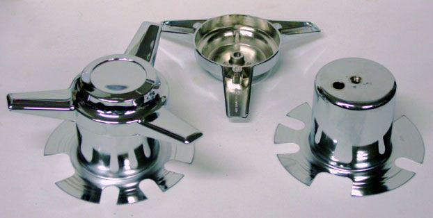 4 towers 4 spinners for aftermarket 4 lug car &  atv wheels st bar 2.68 bore new