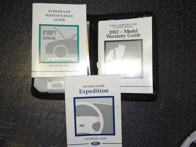2002 ford expedition owners manuals 