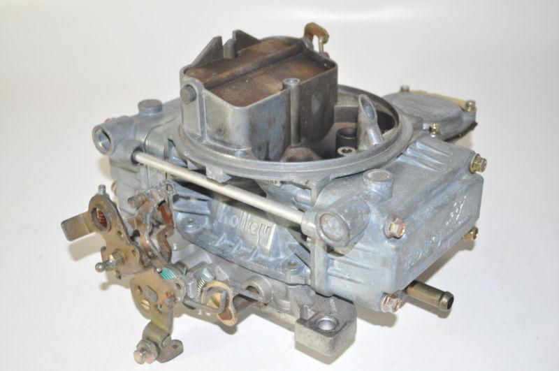 Holley model 4160 non-adjustable float carburetors 0-1850s manual choke e228