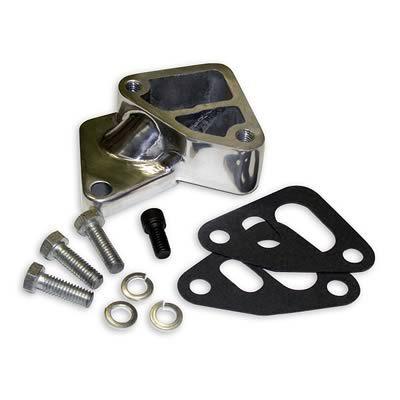 Professional products egr adapter cast aluminum polished chevy small block kit