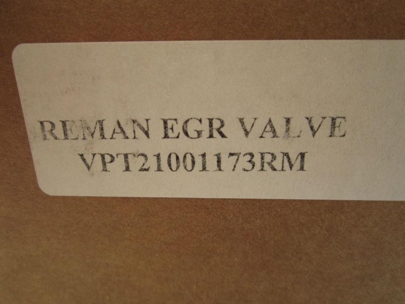 Volvo d12 egr valve vpt 21001173rm new re-man in box no core !!!!