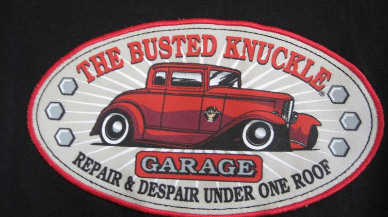 Busted knuckle garage mens tshirt size large new