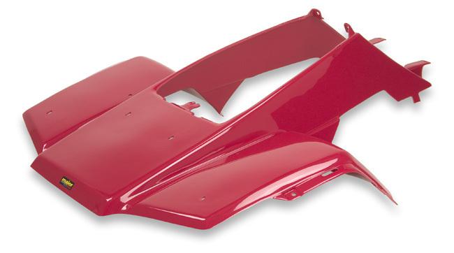 New honda trx250 fourtrax front plastic fender red