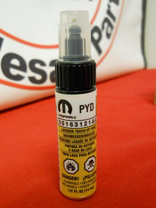 Dodge jeep chrysler ram fiat pastell yellow clear touch-up paint (pyd/cyd) mopar