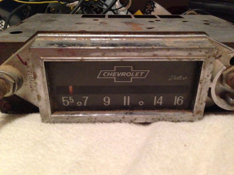 Chevrolet/chevy 1960's radio model#986248