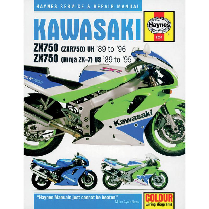 Haynes 2054 repair service manual kawasaki zx7 750 1989-1995