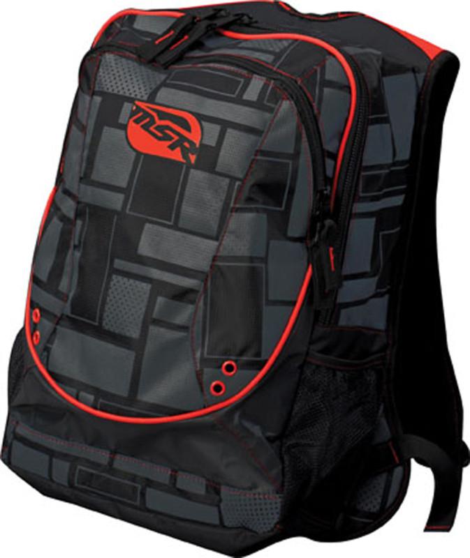 New msr attack adult backpack, black, 17h x 12.5w x 7.5d