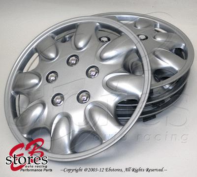 4pcs set of 15 inch wheel rim skin cover hubcap hub caps (15" inches style#022)