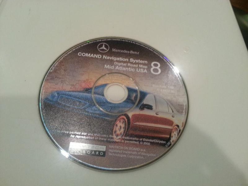 2003 mercedes s500 navigation disc / cd #8
