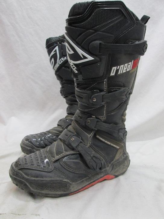 O'neal black element mx offroad motorcycle boots 8/41