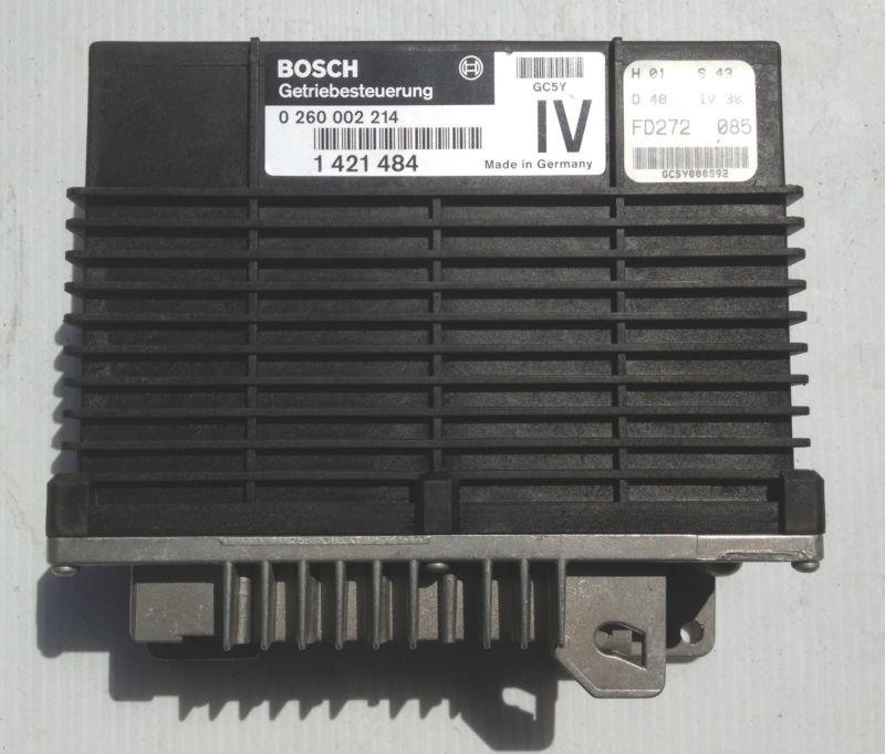 92-93 bmw 318i transmission computer module tcm 0260002214 1421484 iv tcu