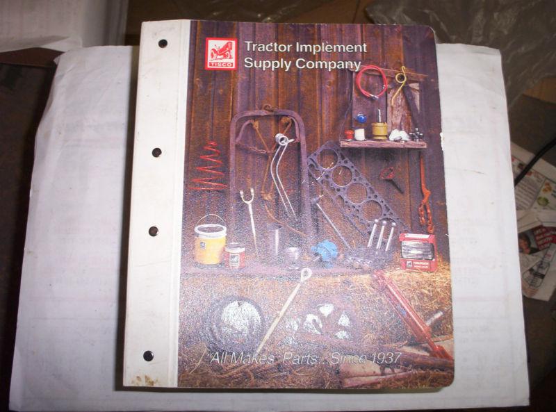 Tractor &implement parts book