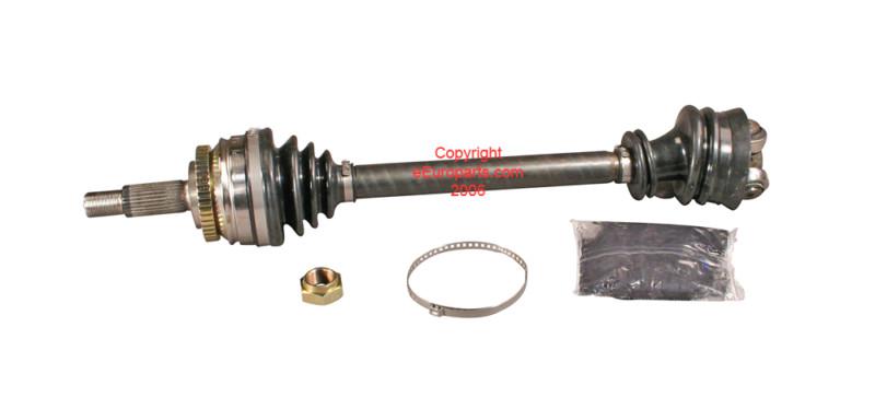 New empi saab axle assembly - front driver side 805308