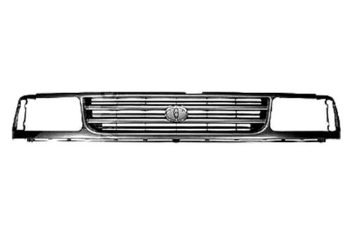 Replace to1200191 - 93-98 toyota t-100 grille brand new truck grill oe style
