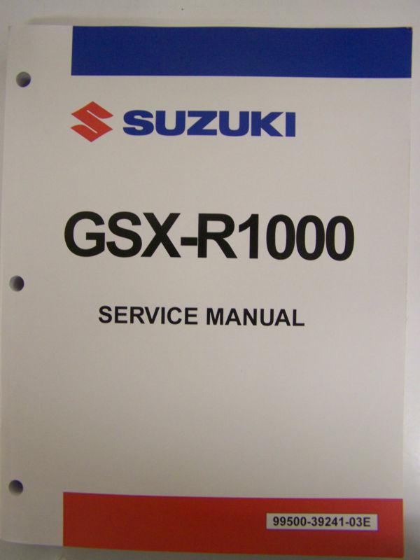 2003 2004 suzuki gsxr-1000 motorcycle service oem service repair manual new