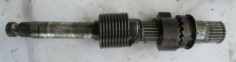 1984 honda atc 250 r kick starter shaft gear & spring fair condition 
