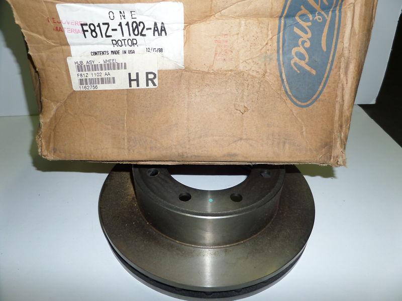 F81z-1102-aa  front disc rotor 1999 f250-f350-f450-f550