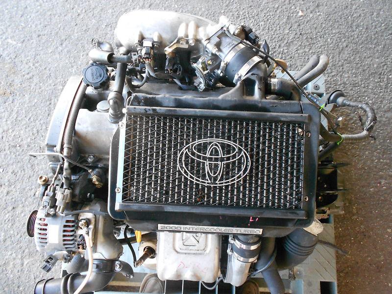 Jdm 1998 - 2003 toyota caldina celica mr2 4th gen st215 turbo 3sgte engine swap