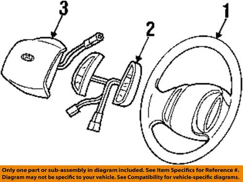 Ford oem 2c3z3600baa steering wheel