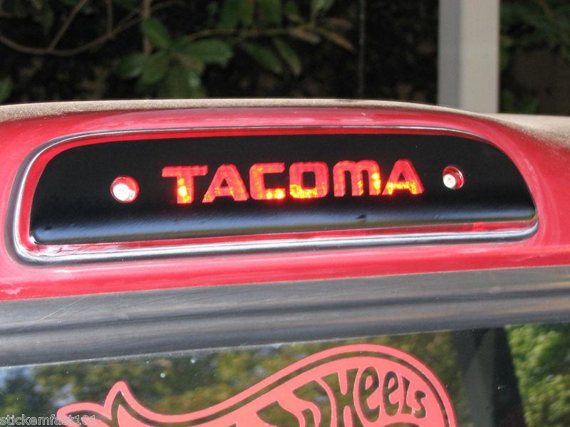 Toyota tacoma 3rd brake light decal overlay 95 96 97 98 99 00 01 02 03 04