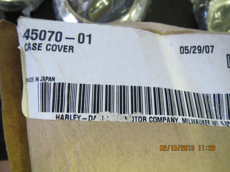 Harley-davidson chrome case cover 45070-01