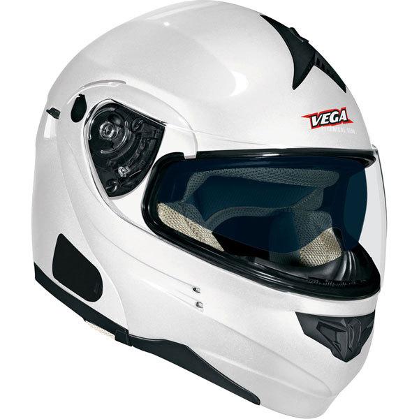 Pearl white m vega summit 3.0 modular helmet