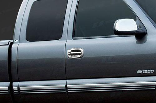 Ses trims ti-dh-100 88-91 chevy ck door handle covers truck, suv chrome trim 3m