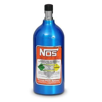 Two (2) nos 14720nos nitrous bottle 2.5 lbs. aluminum blue