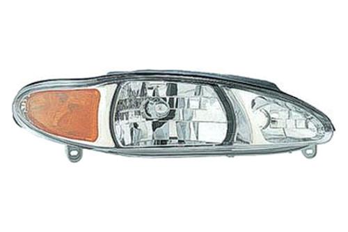 Replace fo2503137c - 1997 ford escort front rh headlight assembly