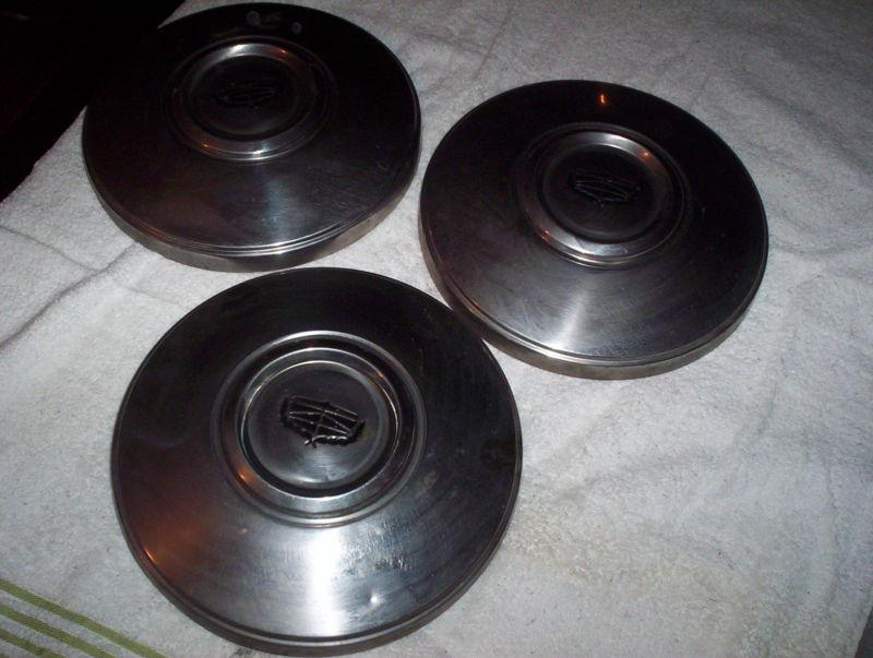 Lot of 3 1973 1974 1975 ford galaxie ltd dog dish hubcap sd2 original oem used