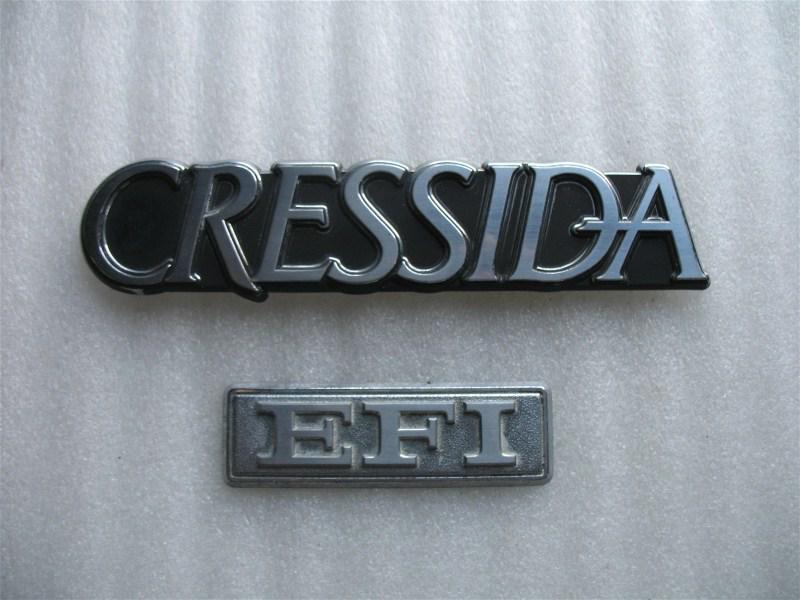 1981 toyota cressida efi wagon rear trunk emblem logo decal oem 81