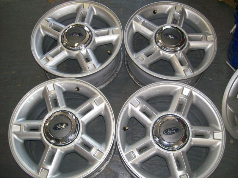 Set of 4 2002-2005 ford explorer 16" factory original silver  wheel/rim 3450