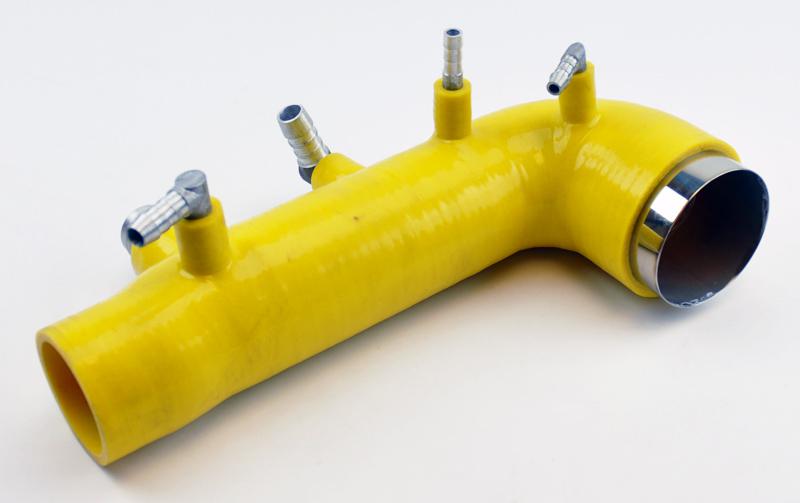 Subaru impreza 4ply yellow silicone turbo induction inlet piping hose ej20 ej25