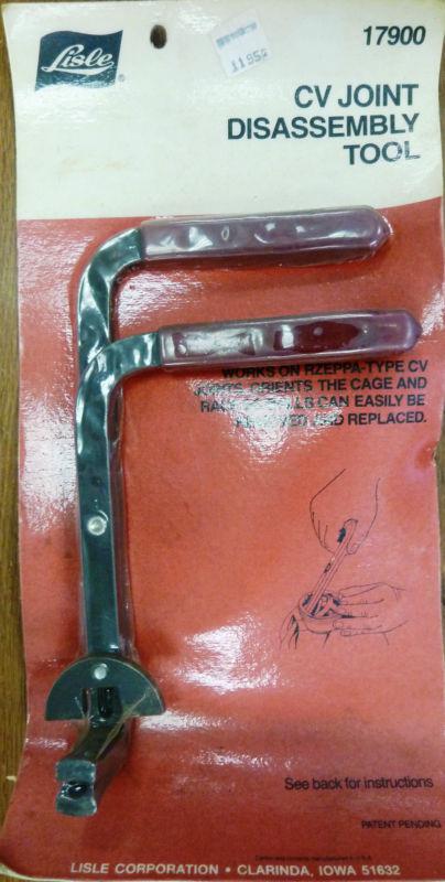 Lisle 17900 rzeppa cv joint disassembly tool, brand new in package