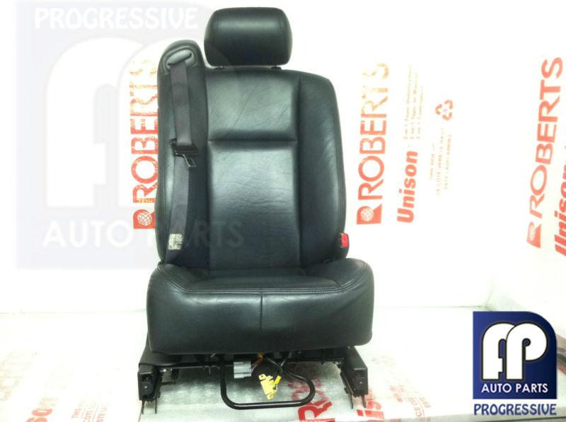  cadillac cts front passenger black leather power bucket seat #5 2003-07