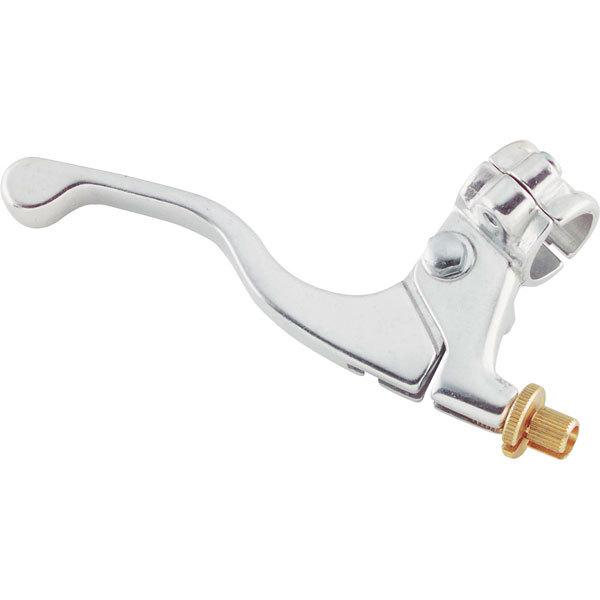 Polished standard motion pro brake lever and perch assembly