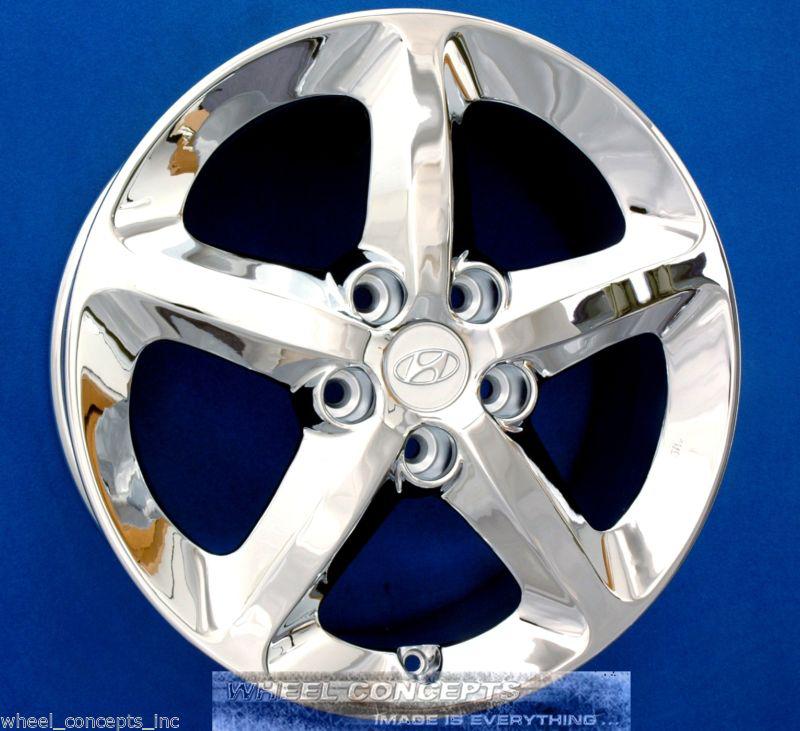 Hyundai sonata 17 inch chrome wheel exchange oem rims