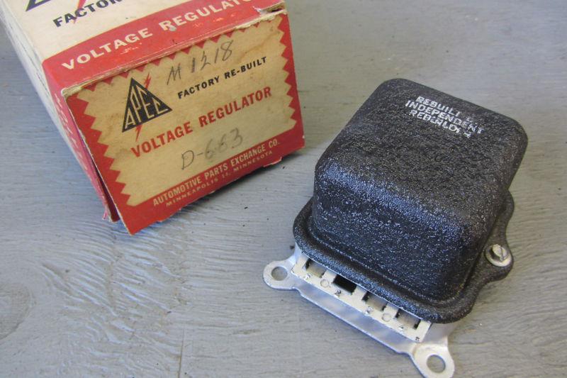 D-663 voltage regulator   1963-1968 pontiac 1963 tempest    1119511 d-633