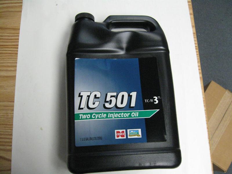 Tc 501 two cycle injector motor oil tc-w3, 1 gallon